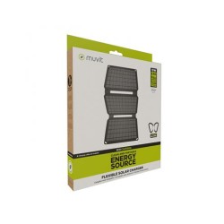 MUVIT CARGADOR SOLAR 15W, 2.9A