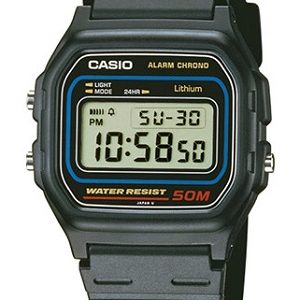 CASIO CORREA(601) W-59-1V NEGRA