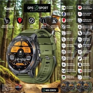SAMI WS2392 RELOJ GPS SPORT VERDE