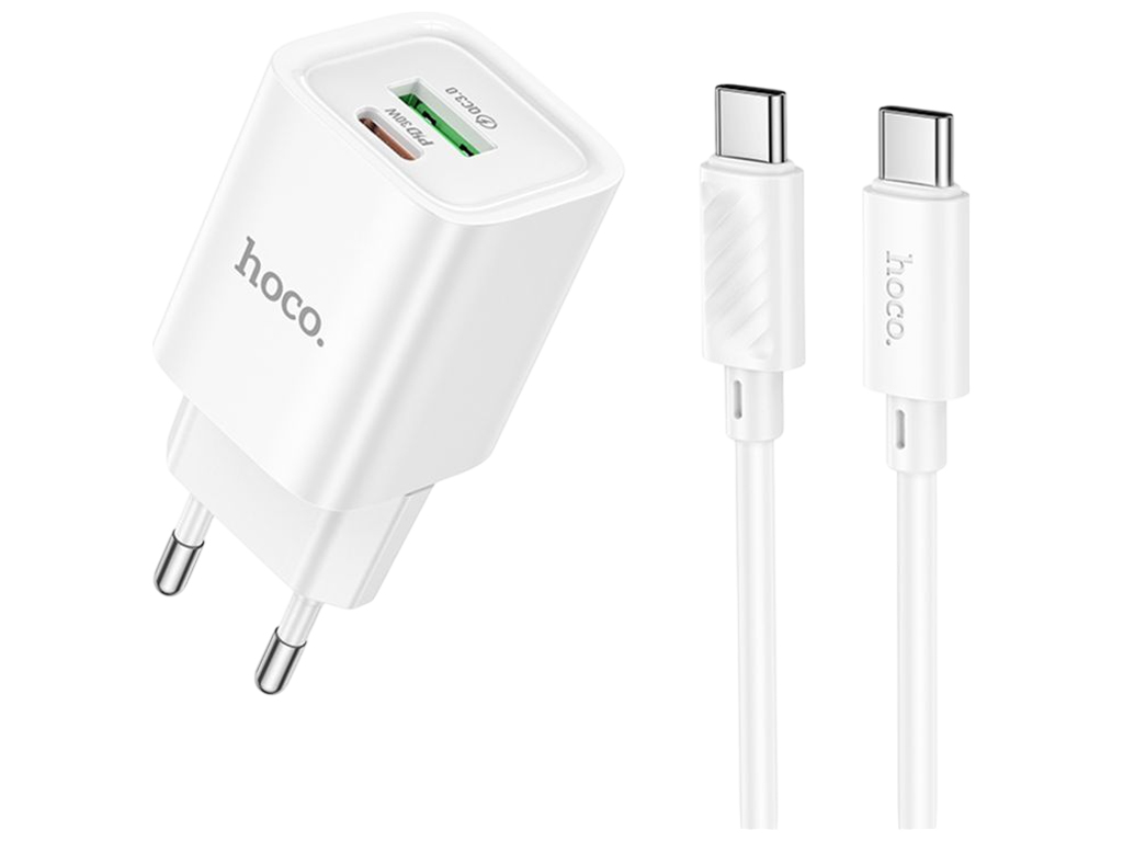 HOCO C149A CARG CHAM PD30W+QC3.0 C A C BLANCO