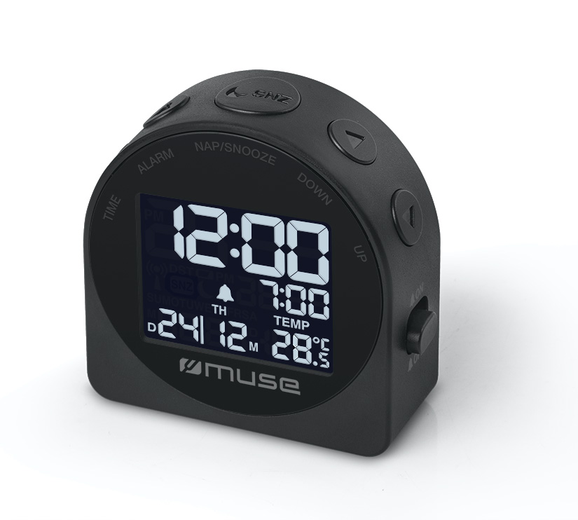 MUSE M09C DESPERTADOR FECHA Y TEMPERATURA