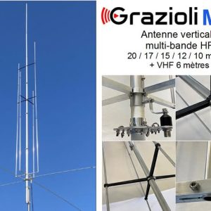 GRAZIOLI MV6 ANTENA VERTICAL