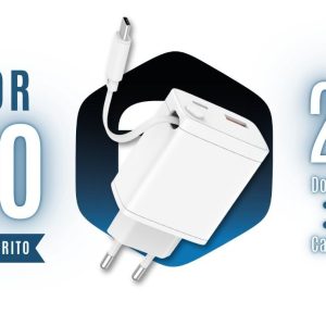 QCHARX JUNO CARG 20W 3A1 USB+TC+CAB C INTEGRADO