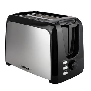 MUVIP 0621 TOSTADORA PAN INOX 750W