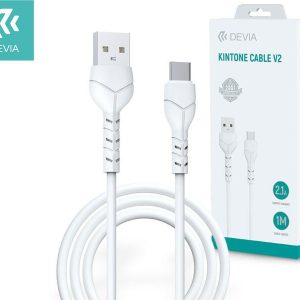 DEVIA CAB KINTONE USB A TIPO C 1M BLANCO