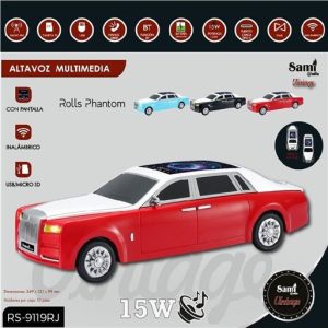 SAMI 9119 ALTAVOZ PHANTOM ROJO MULTIMEDIA