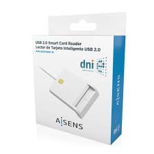 AISENS DNI USB2.0 LECTOR TARJETAS BLANCO