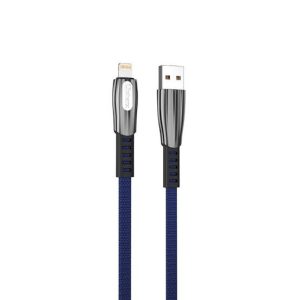 QCHARX FLORENCE CAB USB A LIGHTN 3A 1M AZUL