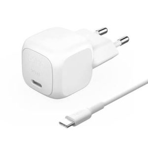 BELKIN CARG PARED A USB-C 20W+CAB USB-C 1M BLANCO