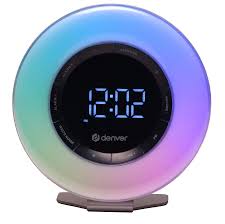 DENVER CRL342 RADIO DESP C/SONIDO BLANCO/LUZ/FM