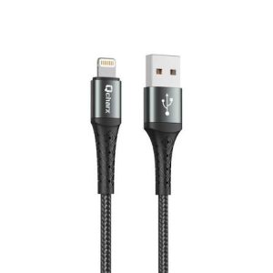 QCHARX LYON CAB USB A LIGHT 3A 1M BK