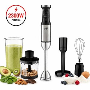LARRYHOUSE 2383 BATIDORA MANO INOX