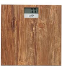 LARRYHOUSE 1891 BÁSCULA BAÑO DIG MADERA
