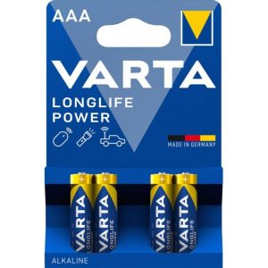 VARTA LR03 AAA PILA ALCALINA X4