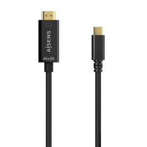 AISENS ADAPTADOR USB-C/M HDMI/M 1.8M NEGRO