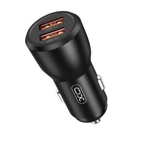 XO CC55 CARG P/COCHE DOBLE PUERTO C/CABLE MICRO