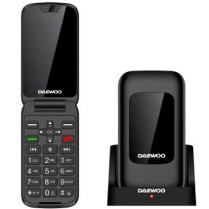 DAEWOO DW8005BK 4G SENIOR DOBLE PANT Y BASE CARGA