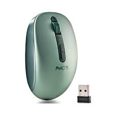 NGS FOG DUAL RATÓN ERGONÓMICO RF BT VERDE